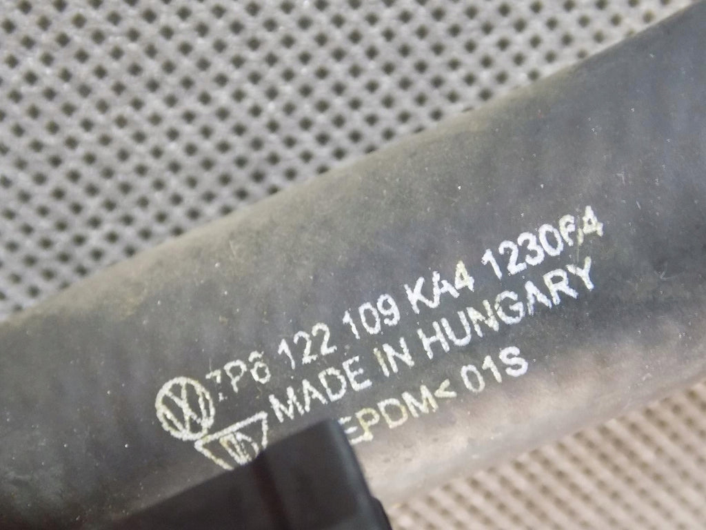 VW TOUAREG 7P TUBE WATER HOSE 7P6122109