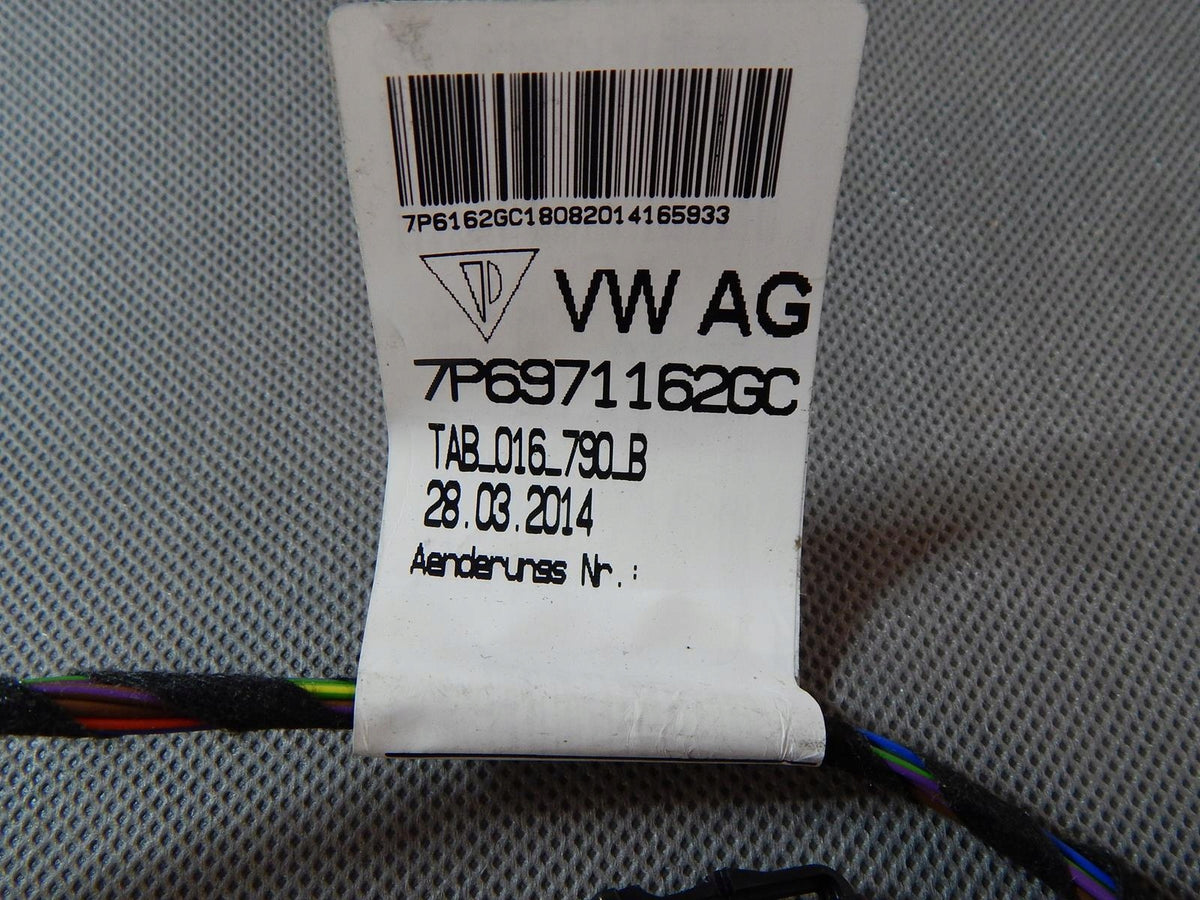 VW TOUAREG DOOR HARNESS RIGHT FRONT 7P6971162GC