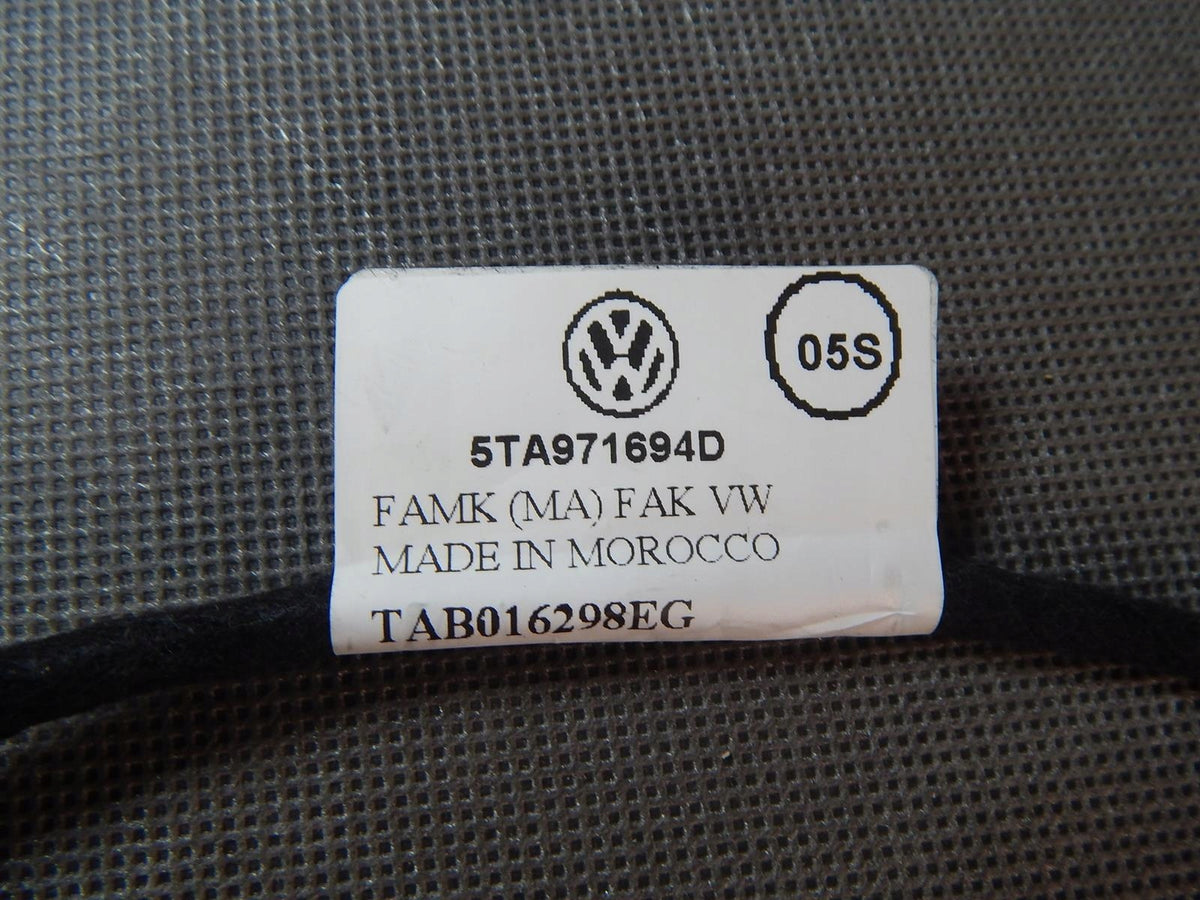 VW TOURAN 5T DOOR HARNESS RIGHT REAR 5TA971694D