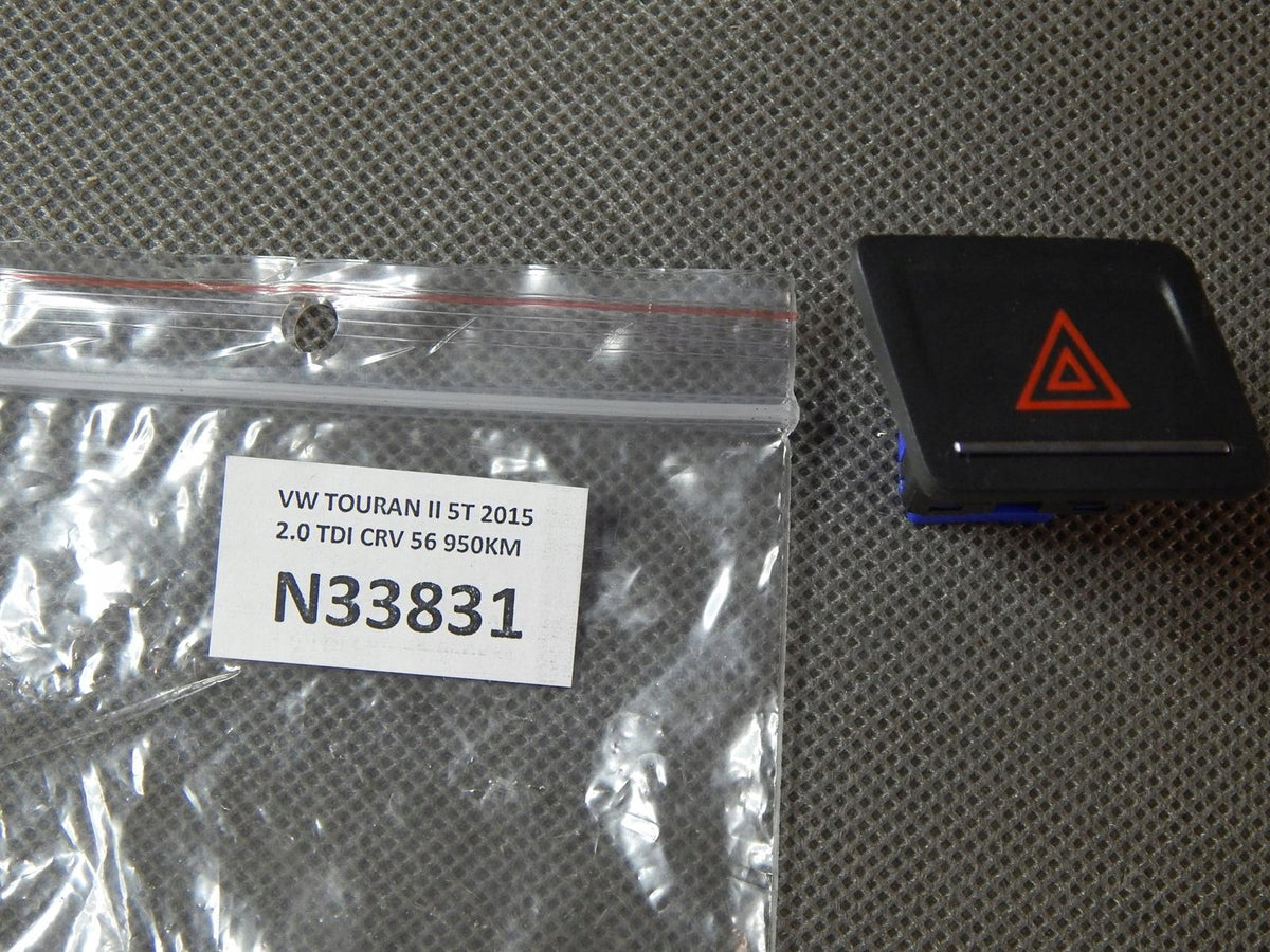 VW TOURAN 5T EMERGENCY LIGHT BUTTON 5TB953509