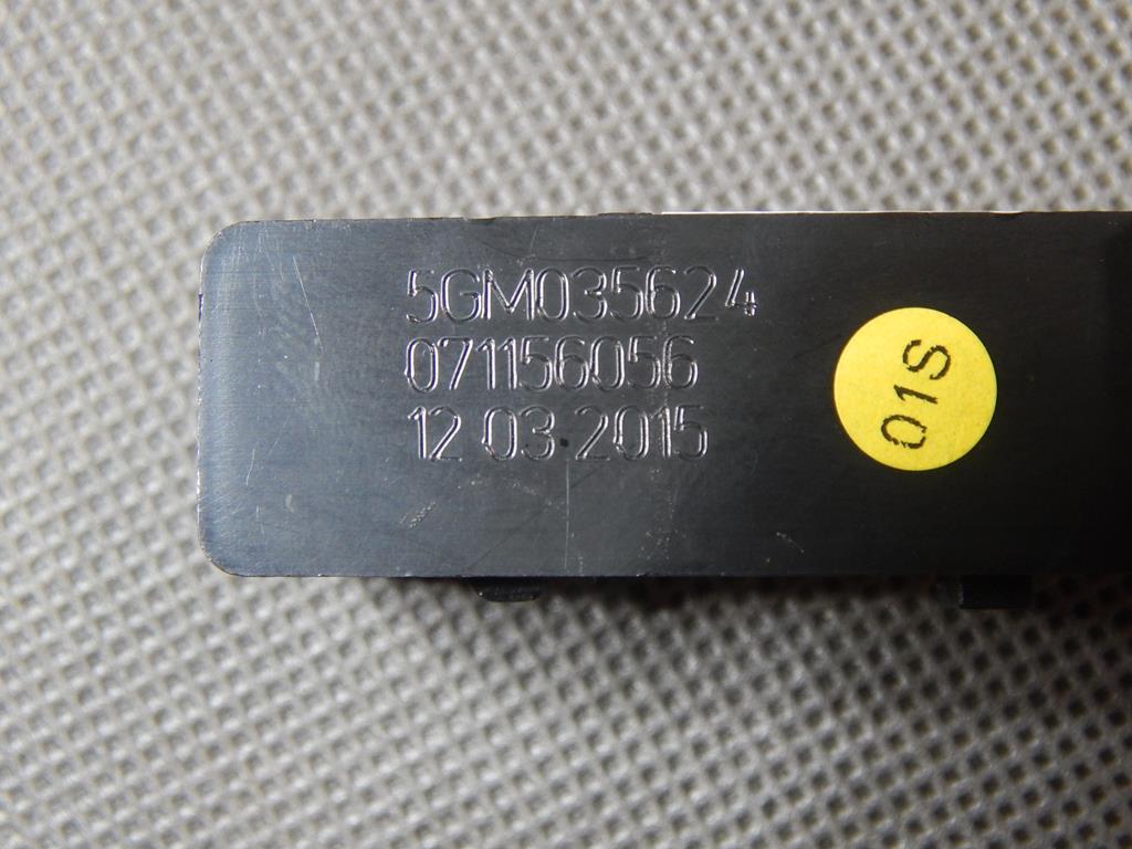 VW TOURAN 5T SWITCH PANEL SAUCE 5GM035624