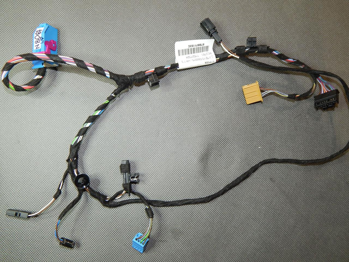 VW TOURAN 5T UPHOLSTERY HARNESS LEFT 5TB971153C