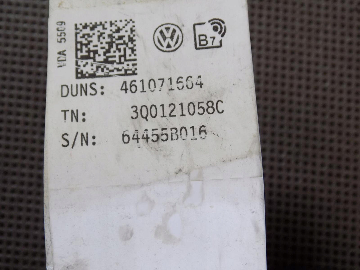 VW TOURAN 5T WATER LIQUID HOSE 3Q0121058C