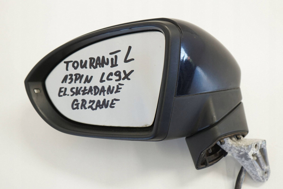 VW TOURAN II 5TA 16R MIRROR LEFT 13PIN LC9X ENGLISH
