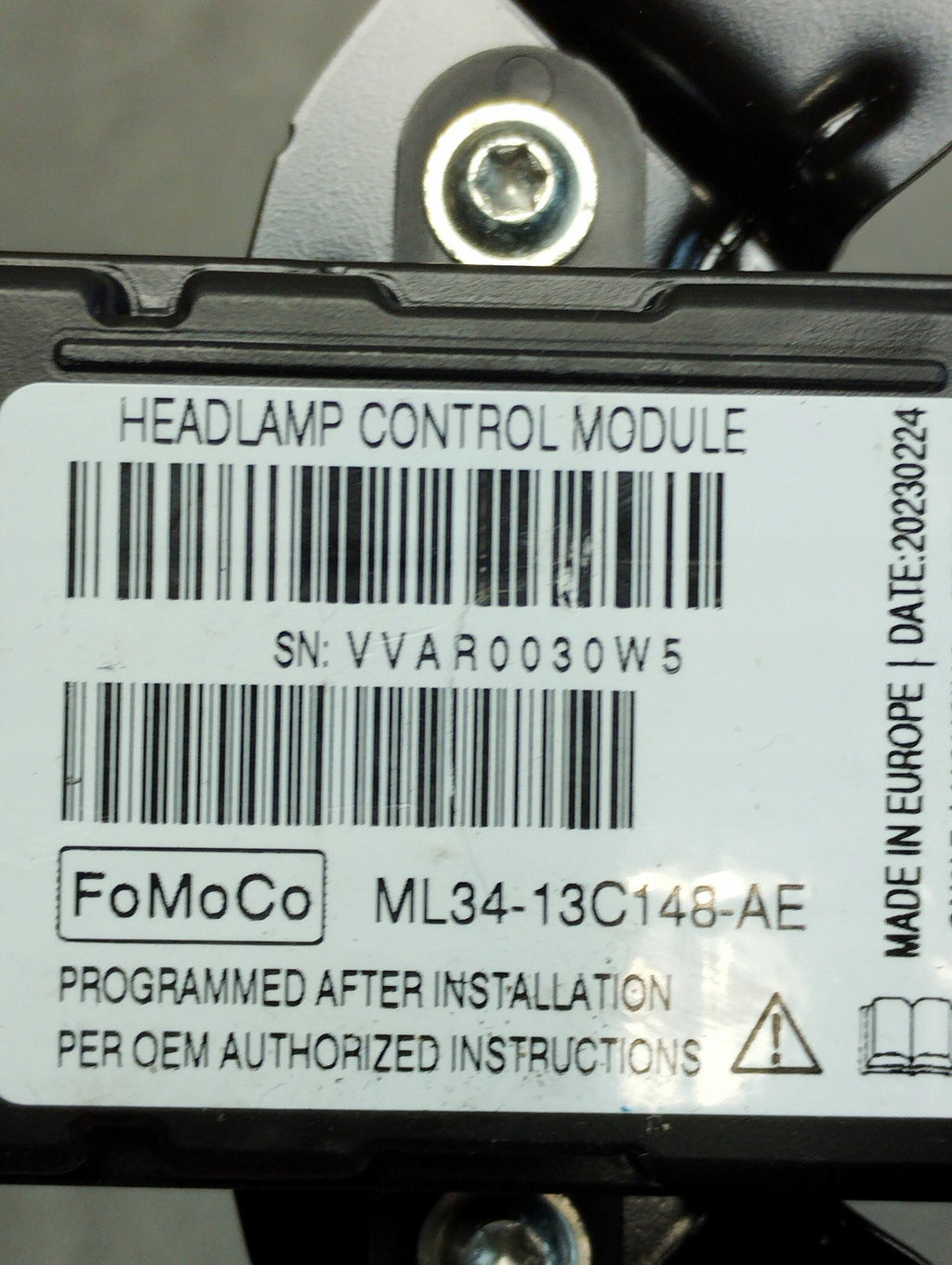 Volkswagen Amarok II 2023 MODULE ML3413C148AE