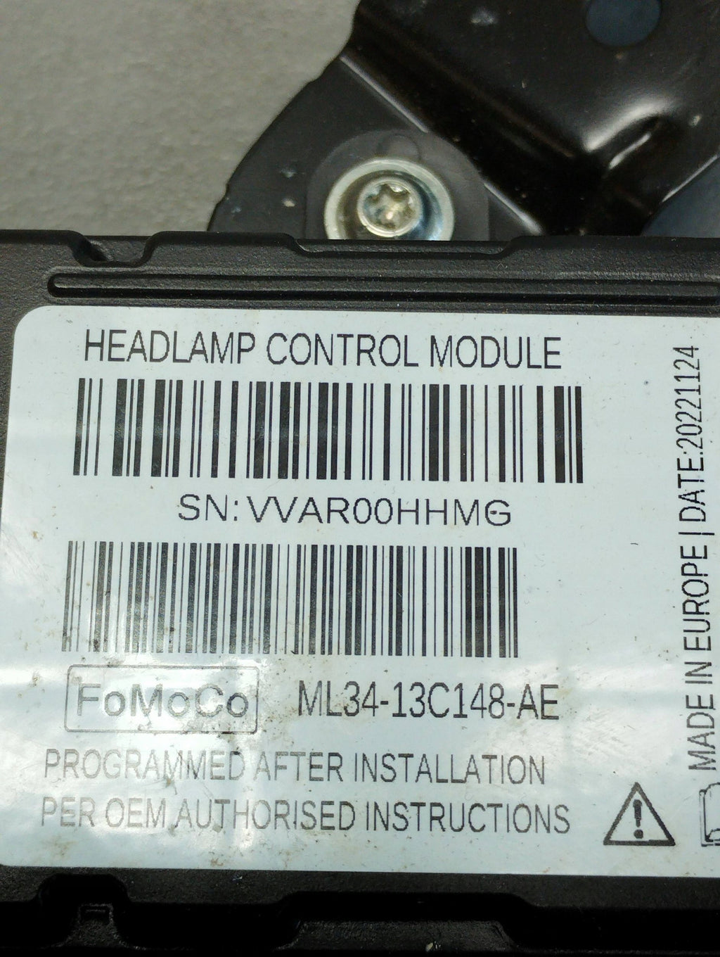 Volkswagen Amarok II 2023 MODULE ML3413C148AE