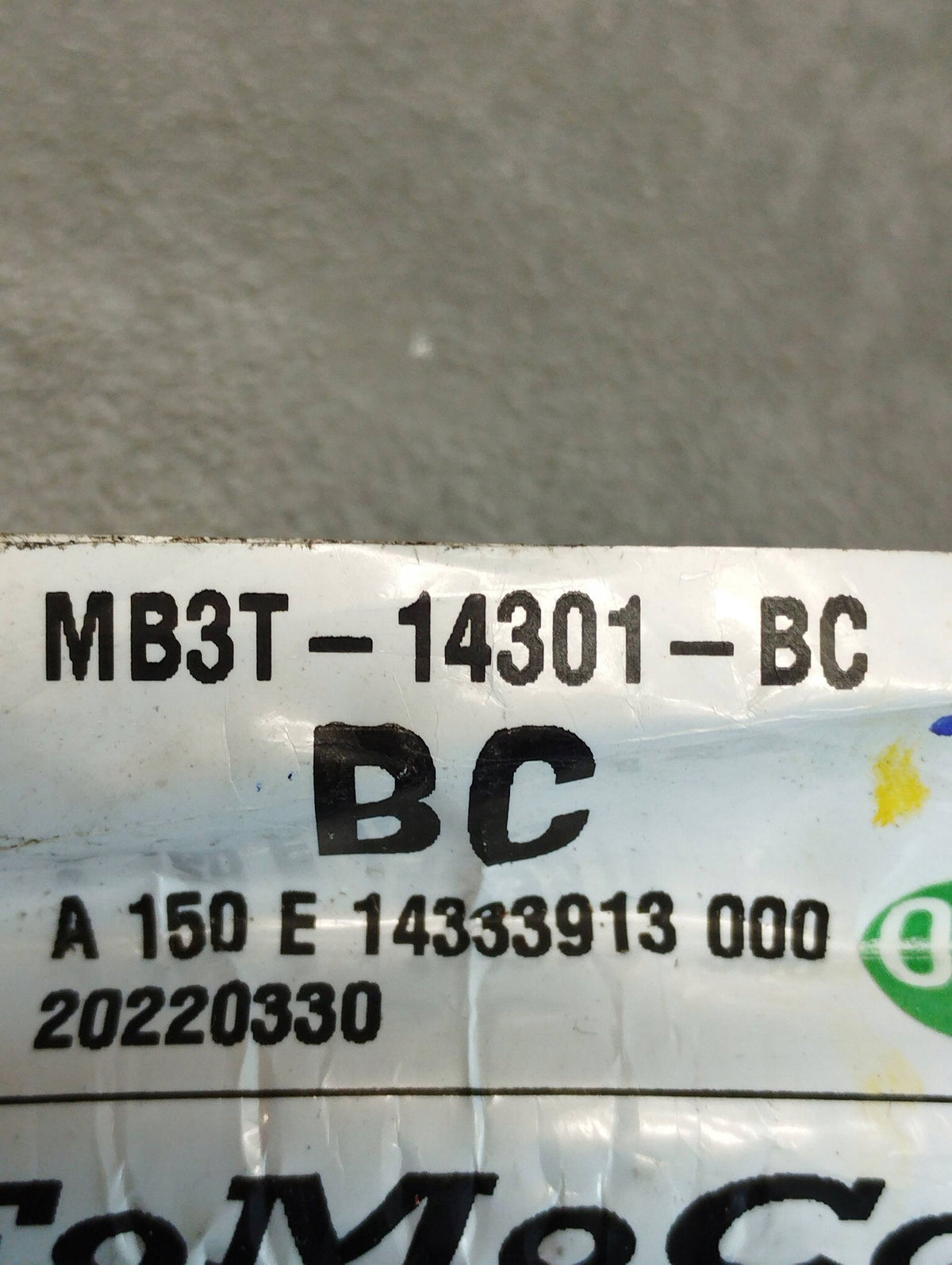Volkswagen Amarok II KLEMA MINUS MB3T14301BC