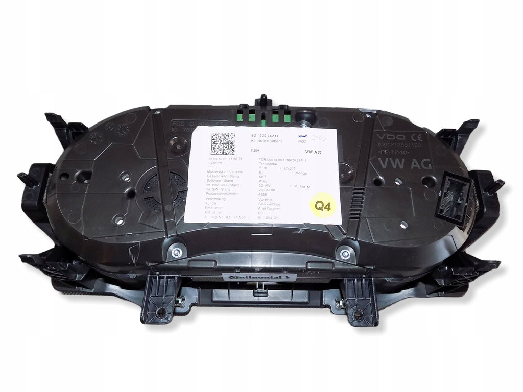 Volkswagen Golf VII 7 Counter clocks 5G1920742D