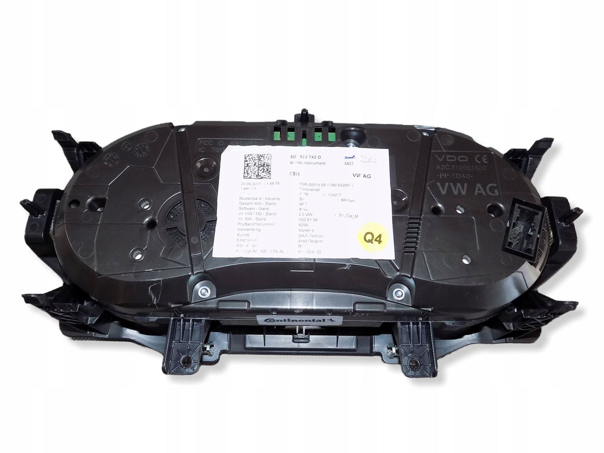 Volkswagen Golf VII 7 Counter clocks 5G1920742D