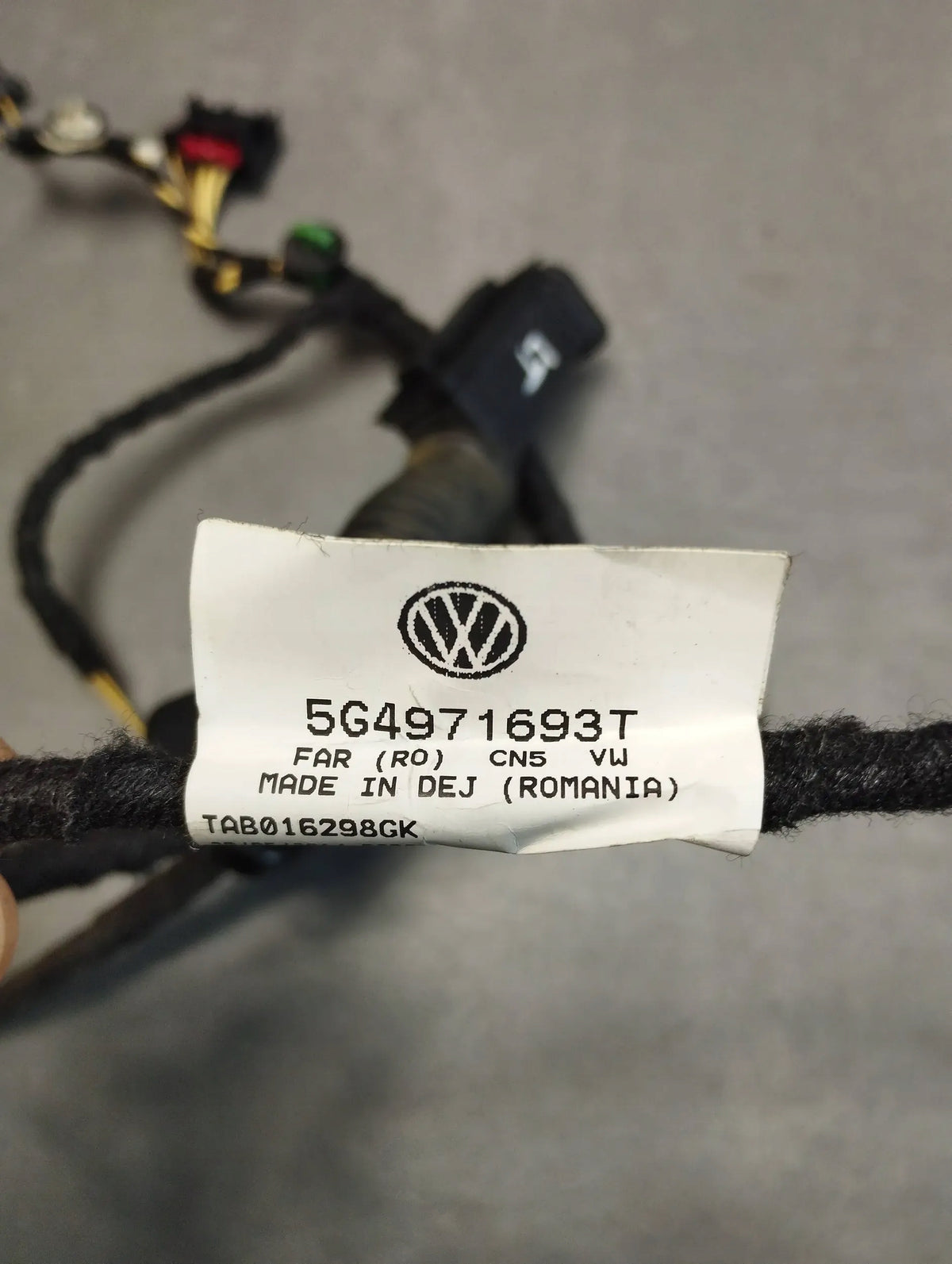 Volkswagen Golf VII 7 DOOR HARNESS LEFT REAR 5G4971693T
