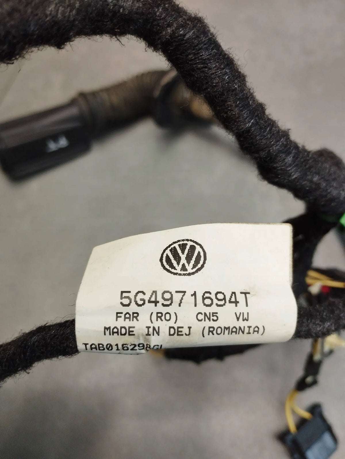 Volkswagen Golf VII 7 DOOR HARNESS RIGHT REAR 5G4971694T