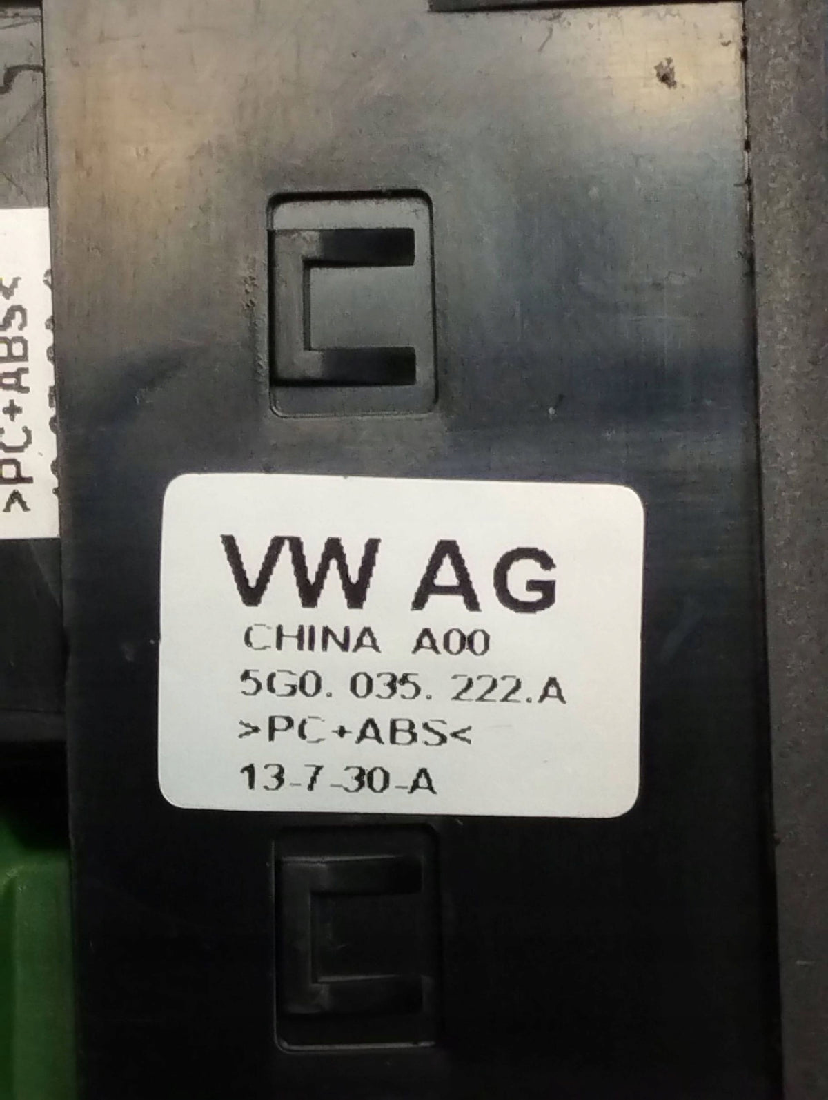 Volkswagen Golf VII Cube ISO radio 5G0035222A