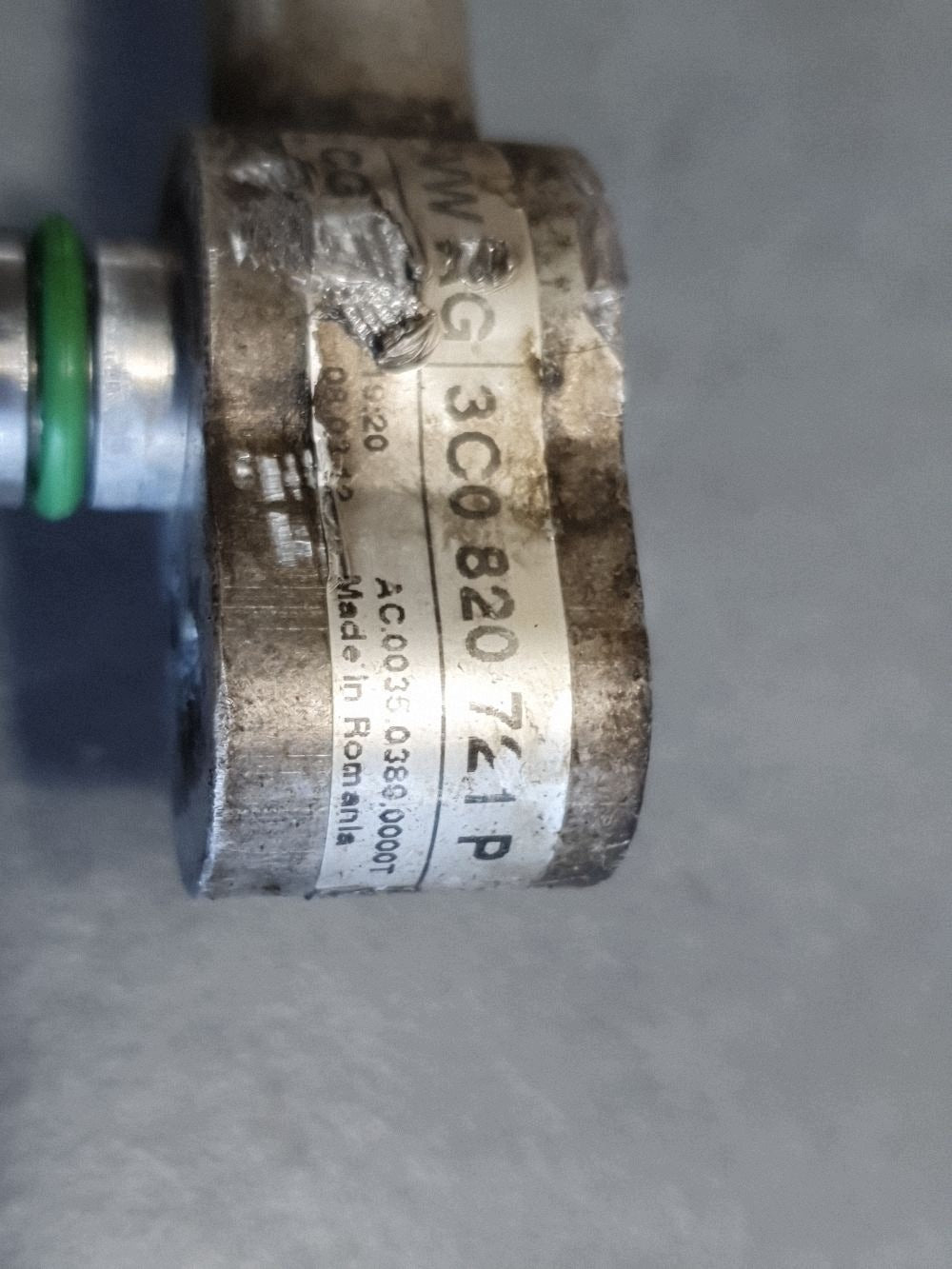 Volkswagen PASSAT CC Air conditioning cable 3C0820721P