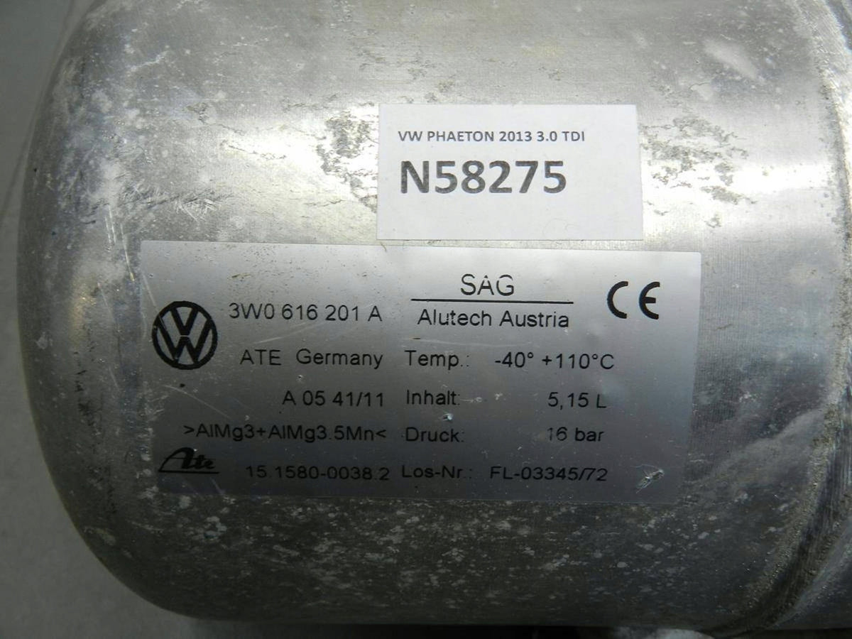 Volkswagen Phaeton Air Suspension Tank 3W0616201A