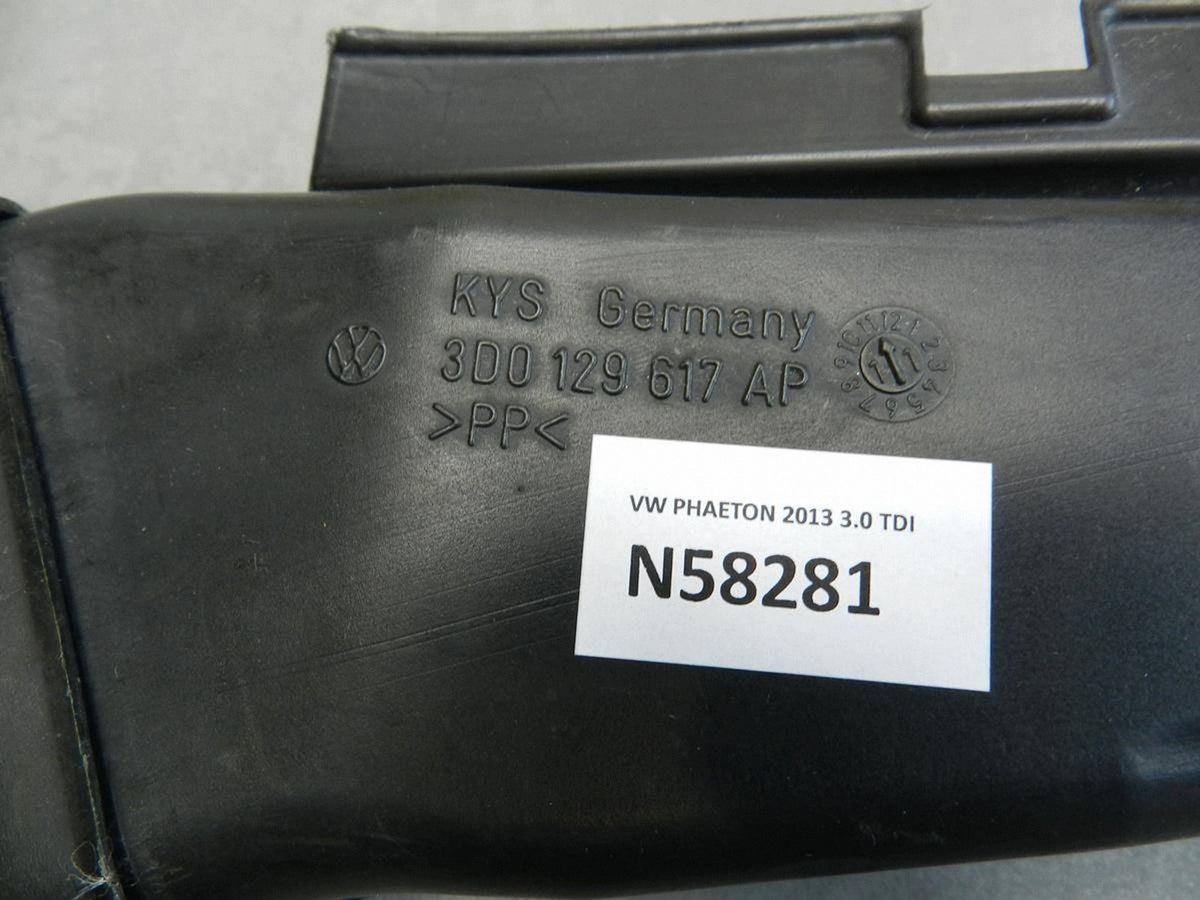 Volkswagen Phaeton Intake pipe 3D0129617AP N58281