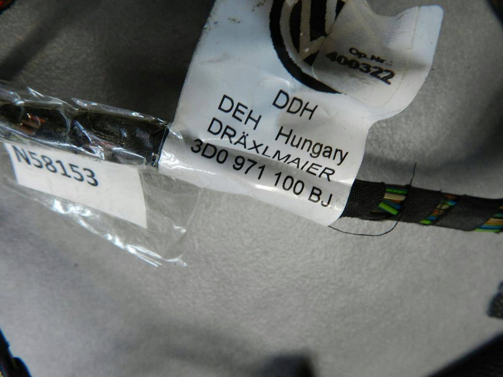 Volkswagen Phaeton Roof wiring harness 3D0971100BJ