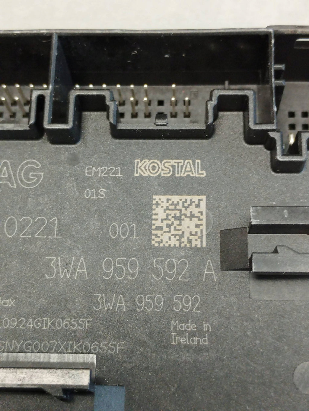 Volkswagen Tiguan III MODUL DOOR RIGHT FRONT 3WA959592A