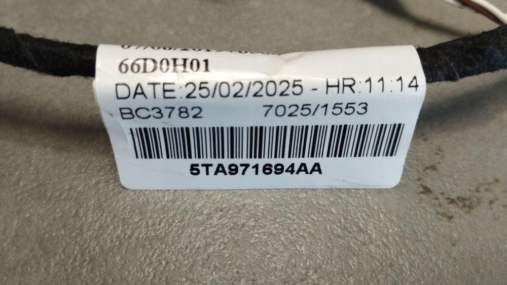 Volkswagen Touran III 2025 DOOR HARNESS RIGHT REAR 5TA971694AA