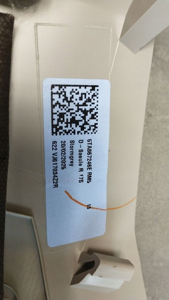 Volkswagen Touran III 2025 POST COVER RIGHT REAR 5TA867246E