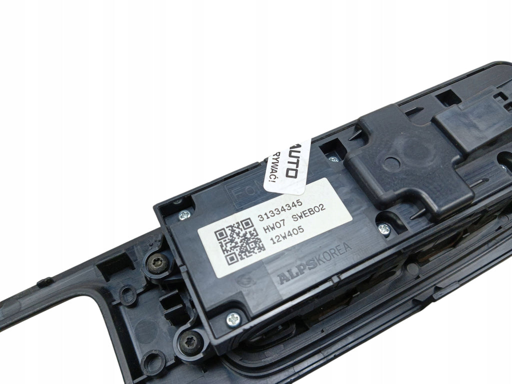 WINDOW CONTROL PANEL SWITCH VOLVO V60 AND S60 II 31334345