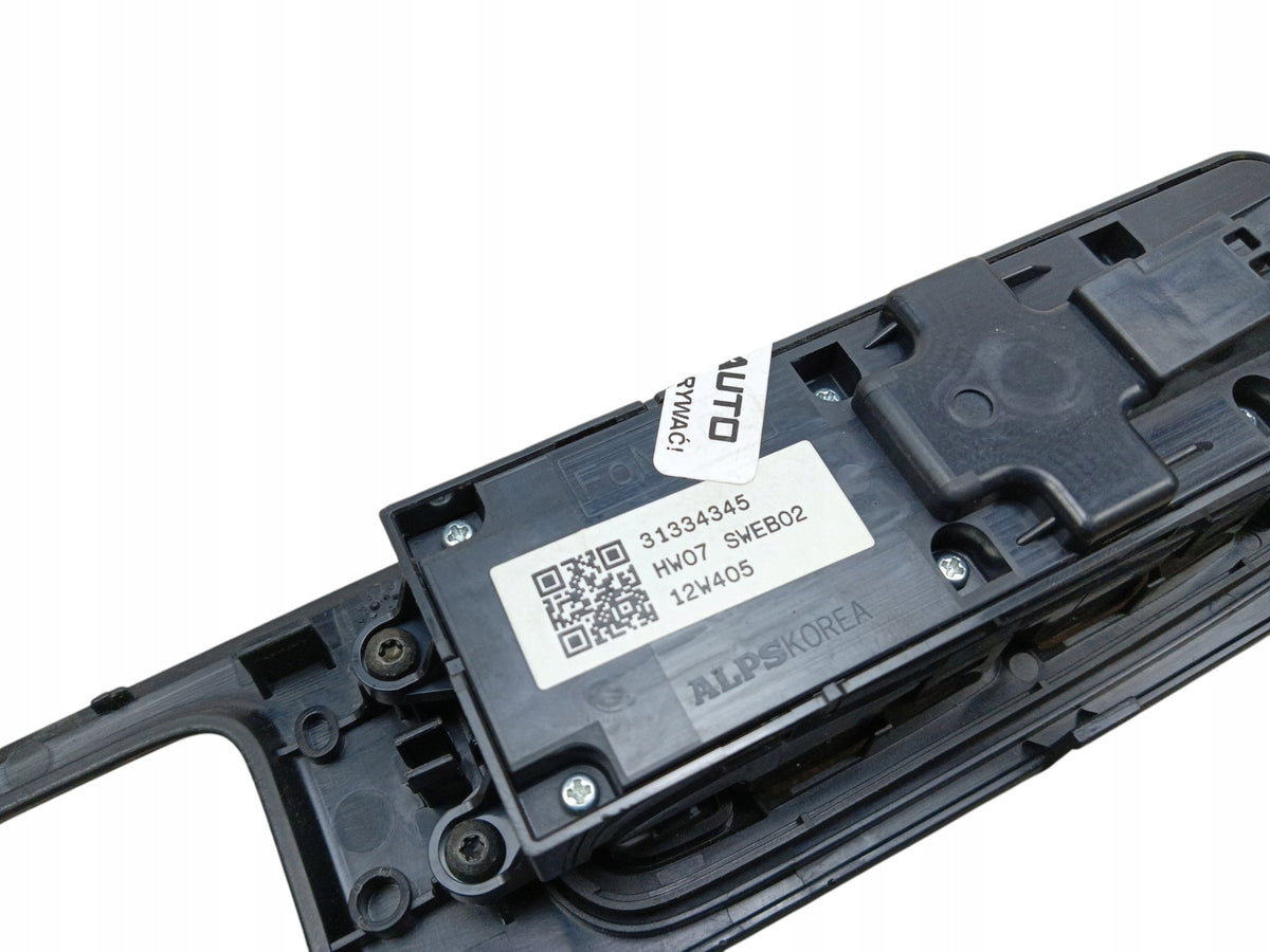 WINDOW CONTROL PANEL SWITCH VOLVO V60 AND S60 II 31334345