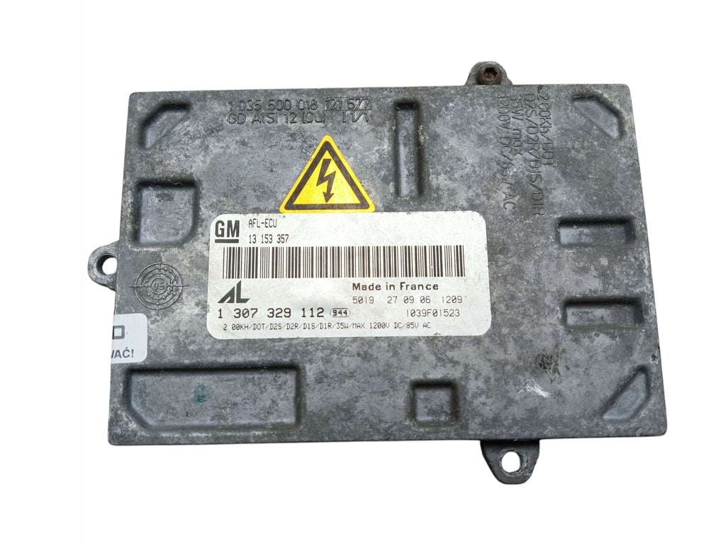XENON CONVERTER OPEL ZAFIRA B 13153357